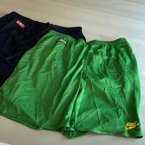 Men’s collector PRE LIVES athletic shorts, size large, set of 2